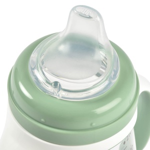Biberón aprendizaje 2en1 210ml Béaba verde salvia