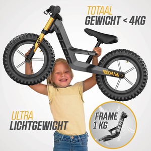 Bicicleta equilibrio BIKY CROSS Berg gris
