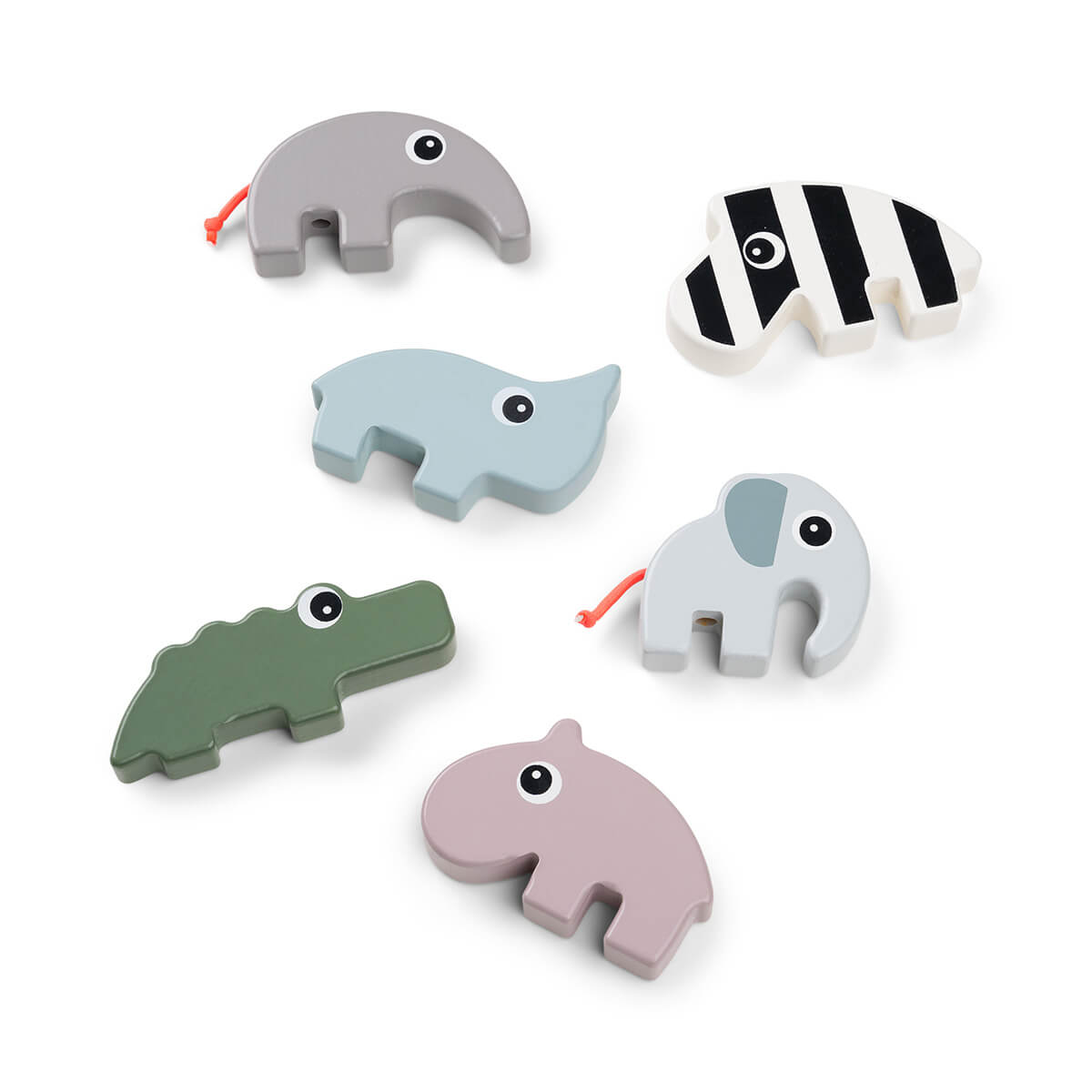 Bloques construcción 34 pzas DEER FRIENDS Done by Deer colour mix