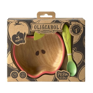 Bol & cuchara PEPA THE APPLE Oli & Carol