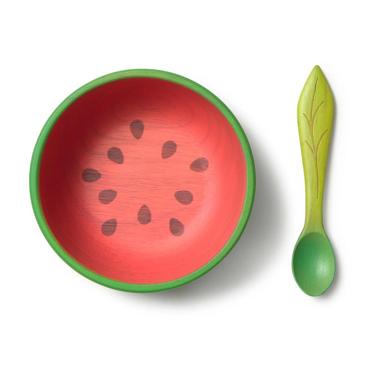 Bol & cuchara WALLY THE WATERMELON Oli & Carol