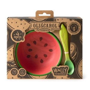 Bol & cuchara WALLY THE WATERMELON Oli & Carol
