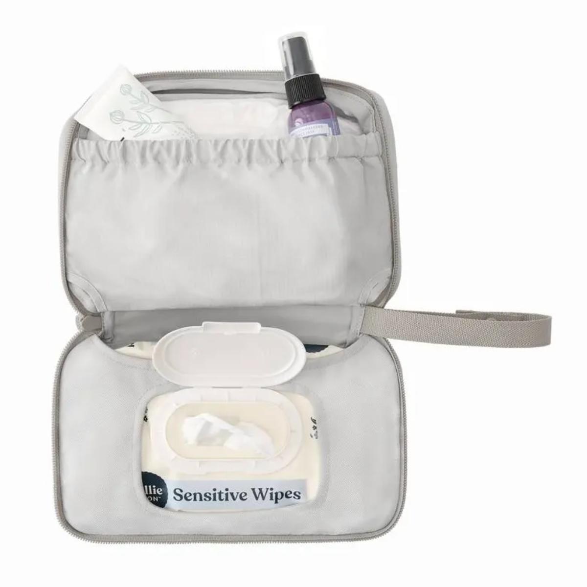 Bolsa cambiador portátil 2en1 Ergobaby gris
