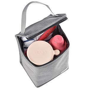 Bolsa comida isotérmica Béaba gris chiné