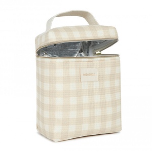 Bolsa isotérmica CONCERTO Nobodinoz ivory checks