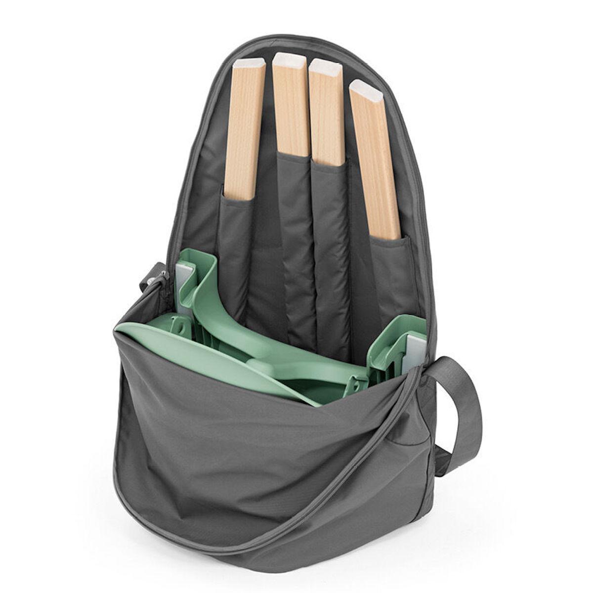 Bolsa transporte trona CLIKK Stokke gris oscuro