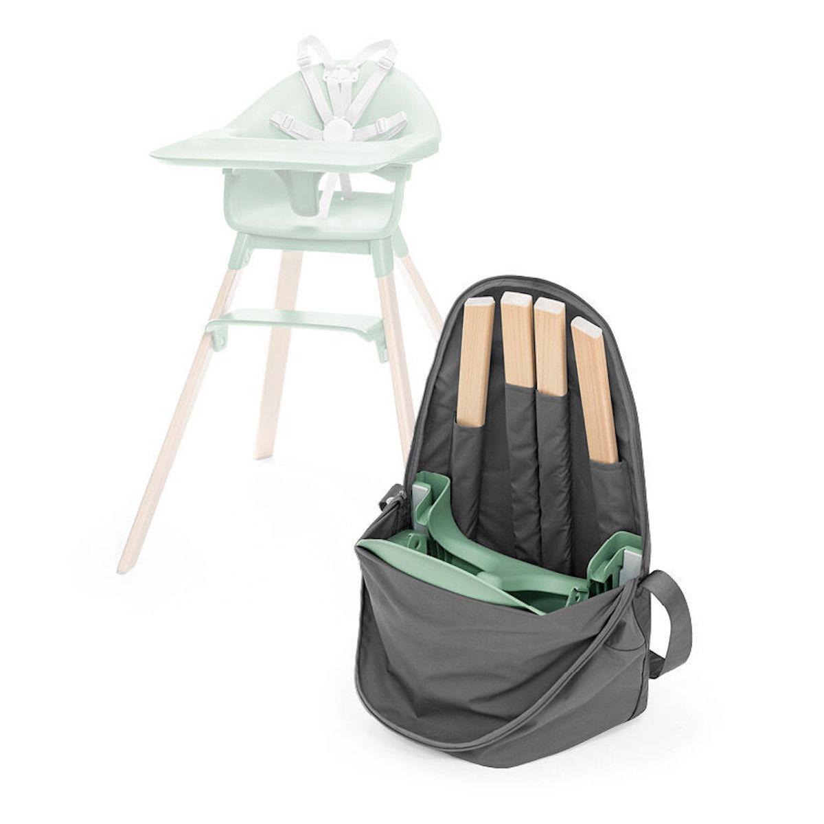 Bolsa transporte trona CLIKK Stokke gris oscuro