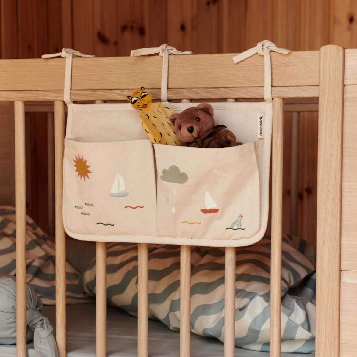 Bolsillos cama 24x38cm POLLY Dear April Sea Life