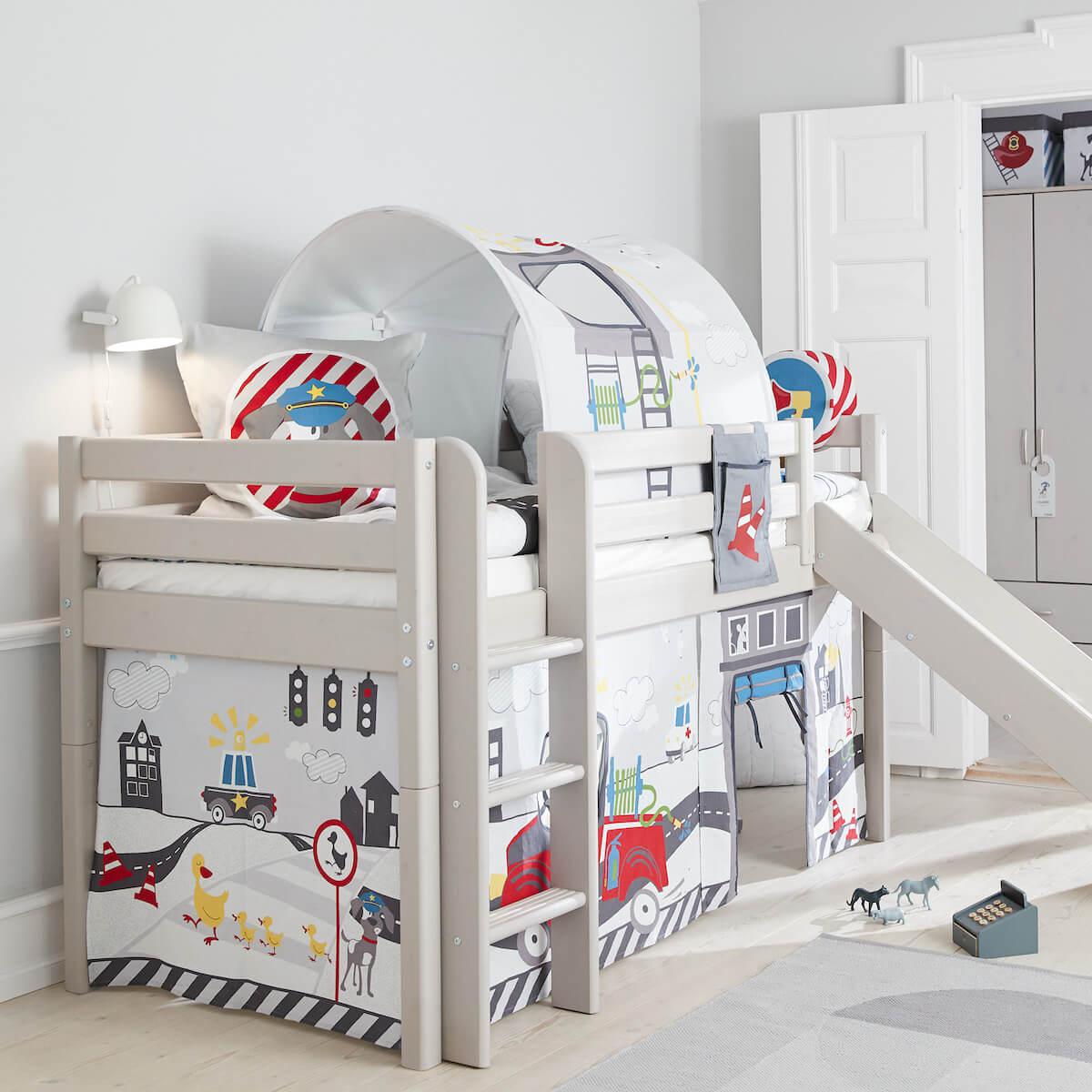 Bolsillos cama infantil LITTLE HEROES Flexa