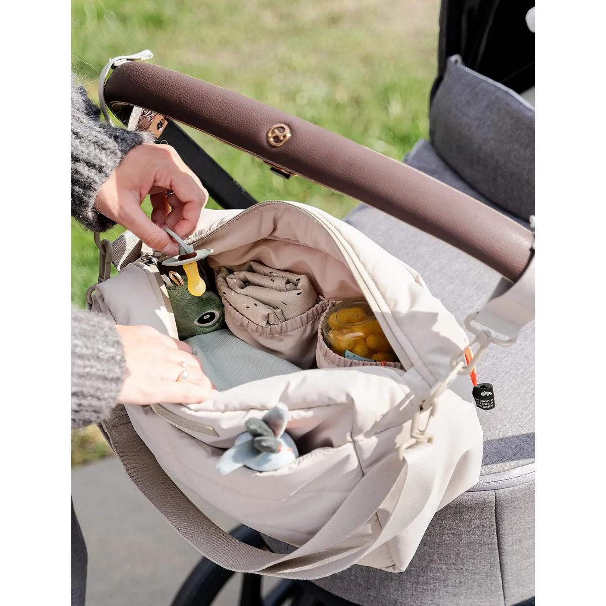 Bolso cambiador acolchado cochecito Done by Deer sand