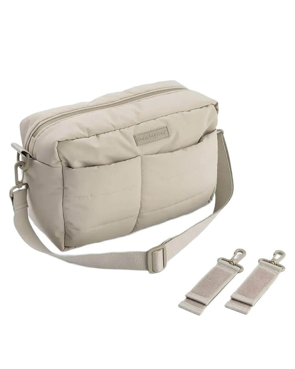 Bolso cambiador acolchado cochecito Done by Deer sand
