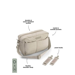 Bolso cambiador acolchado cochecito Done by Deer sand