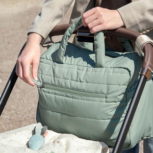 Bolso cambiador acolchado Done by Deer green
