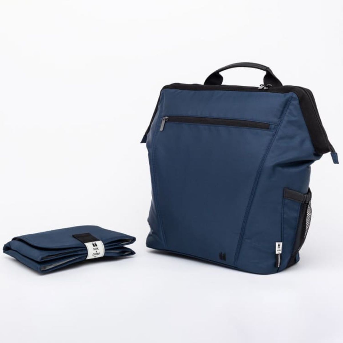 Bolso cambiador convertible NIK+DOM Nikidom navy