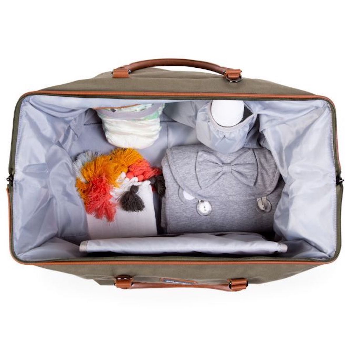 Bolso cambiador DADDY BAG Childhome Lona caqui