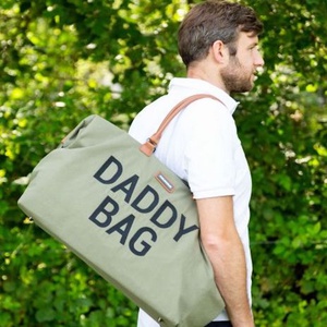 Bolso cambiador DADDY BAG Childhome Lona caqui