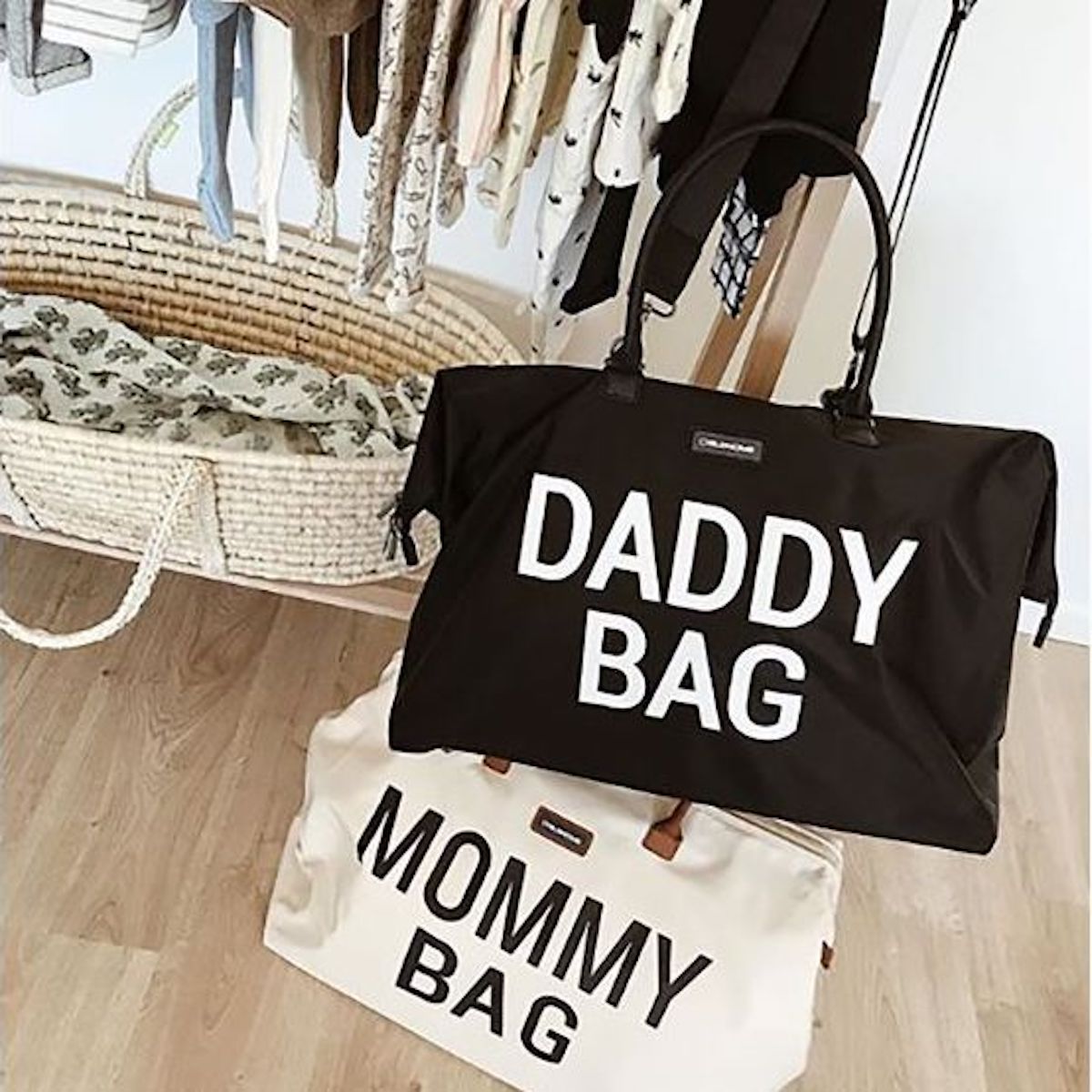 Bolso cambiador DADDY BAG Childhome negro