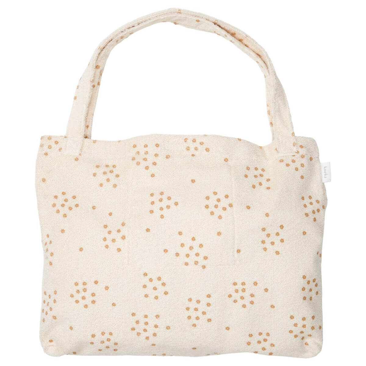 Bolso cambiador FLOWER CROWN Koeka natural