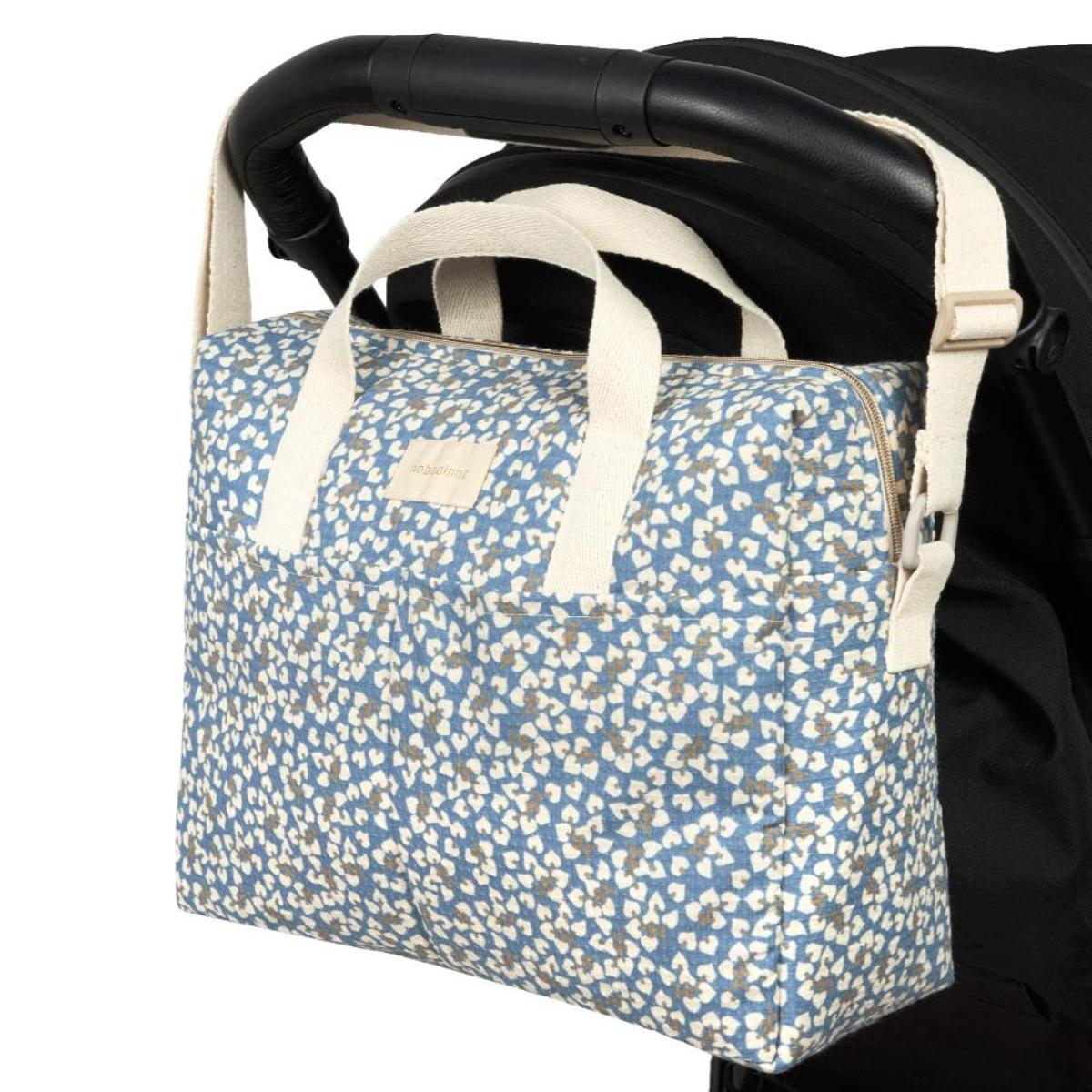 Bolso cambiador GALA Nobodinoz blue yumiko