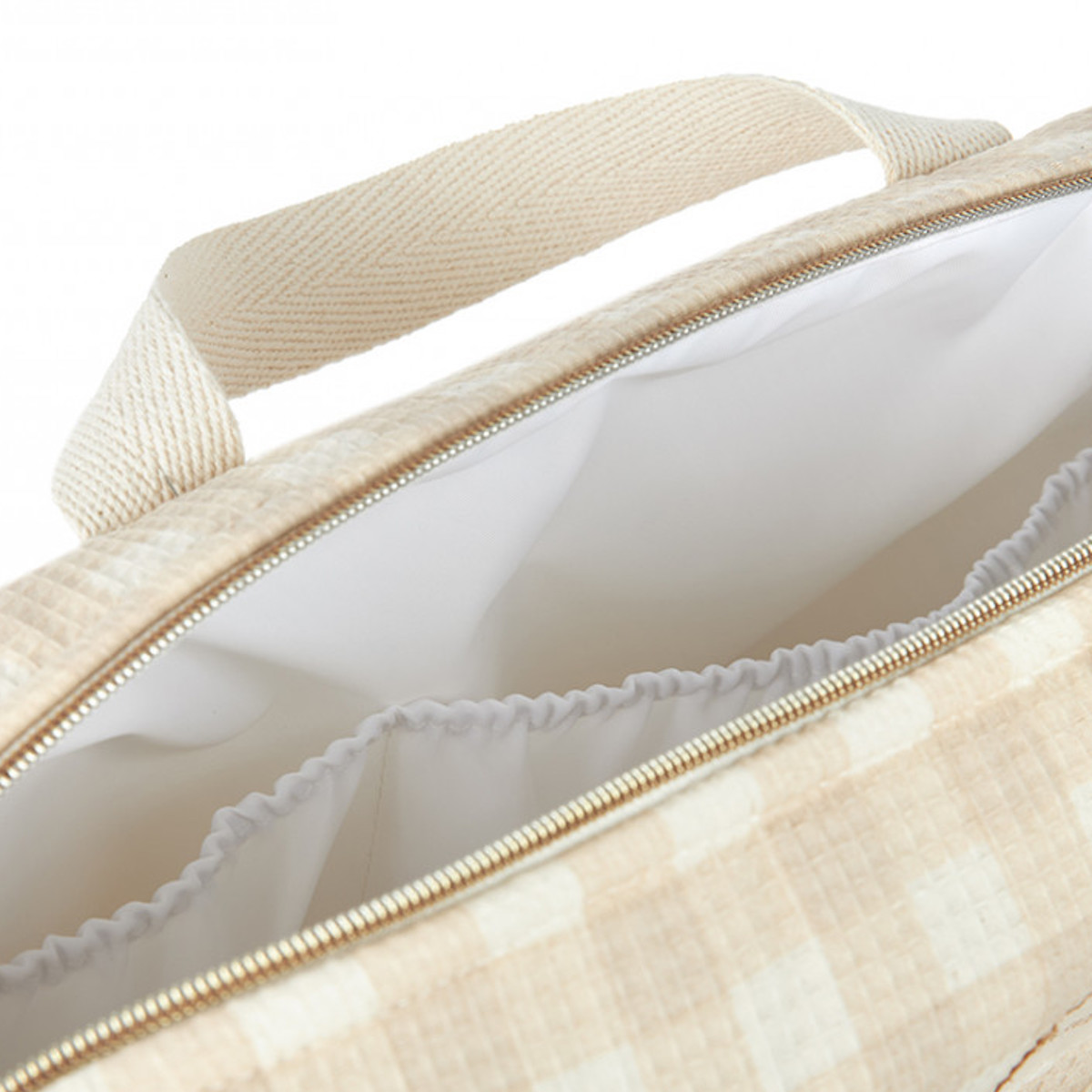 Bolso cambiador GALA Nobodinoz ivory checks