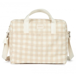 Bolso cambiador GALA Nobodinoz ivory checks