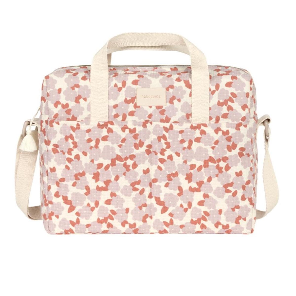 Bolso cambiador GALA Nobodinoz mauve sakura