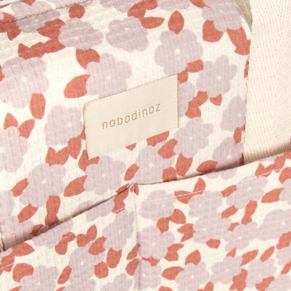 Bolso cambiador GALA Nobodinoz mauve sakura
