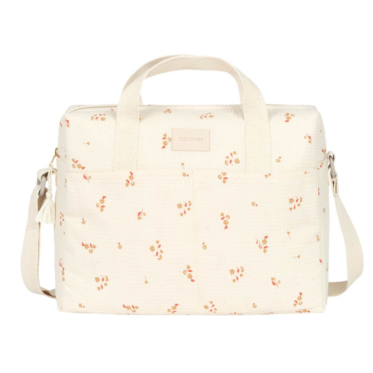 Bolso cambiador GALA Nobodinoz yellow lily