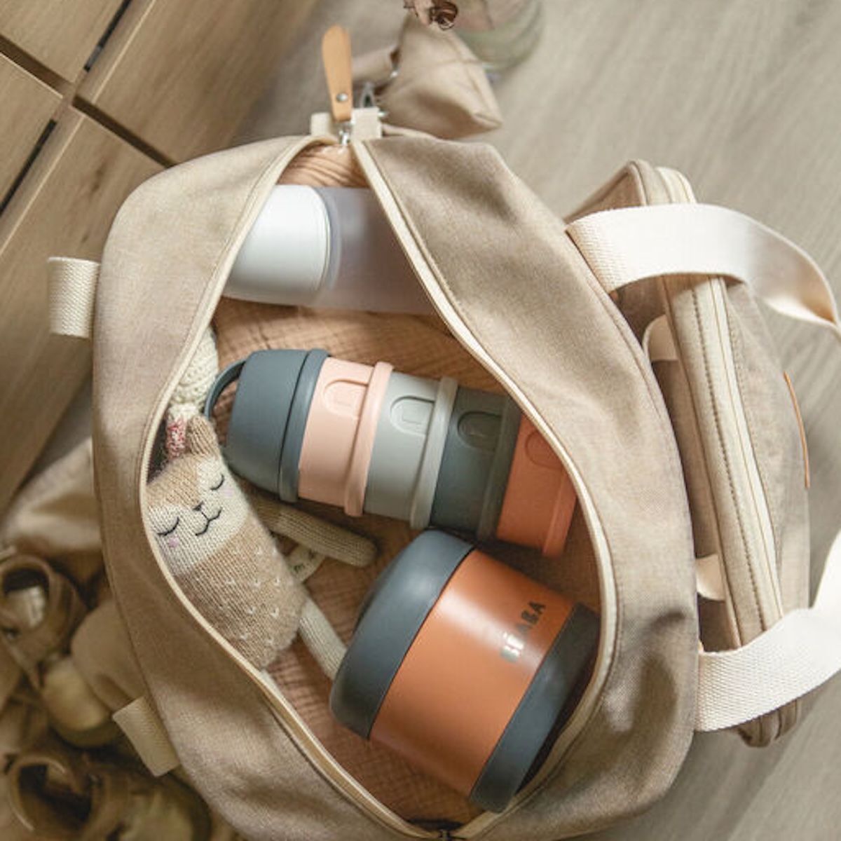 Bolso cambiador GENÈVE II ECO Béaba terre d'argile
