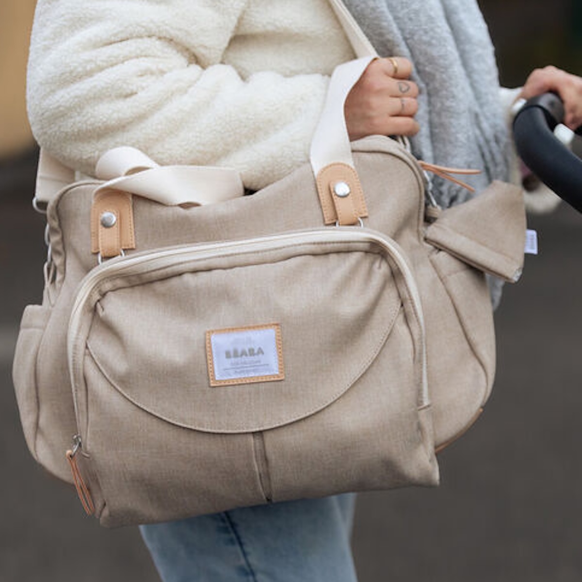 Bolso cambiador GENÈVE II ECO Béaba terre d'argile