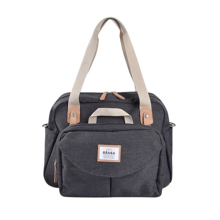 Bolso cambiador Ginebra II Beaba gris oscuro