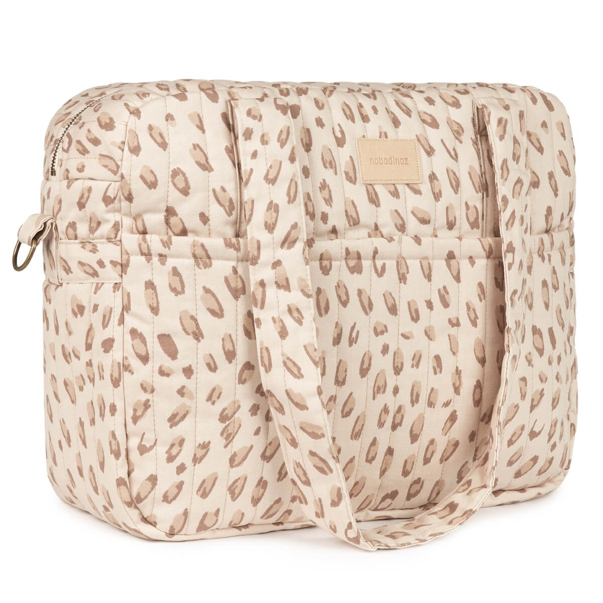 Bolso cambiador impermeable HYDE PARK Nobodinoz leonie latte