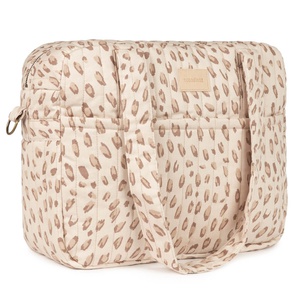 Bolso cambiador impermeable HYDE PARK Nobodinoz leonie latte