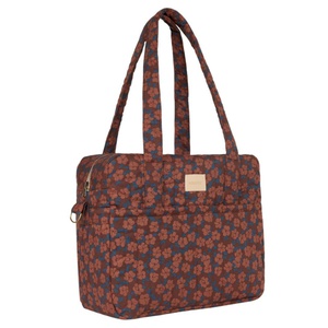 Bolso cambiador impermeable HYDE PARK Nobodinoz maroon poppies