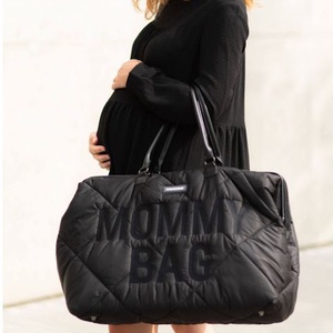 Bolso cambiador MOMMY BAG Childhome Acolchado negro