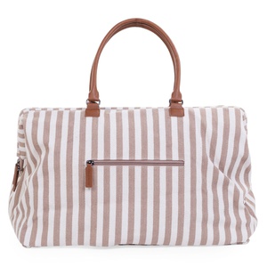 Bolso cambiador MOMMY BAG Childhome rayas nude-terracotta
