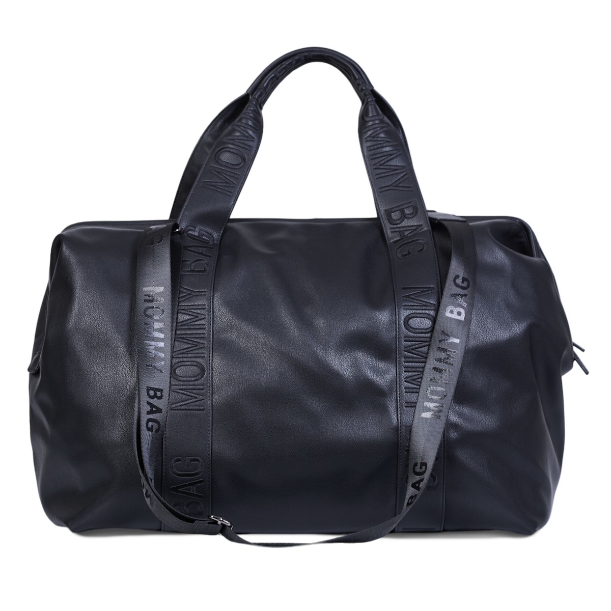 Bolso cambiador MOMMY BAG SIGNATURE Childhome polipiel negro