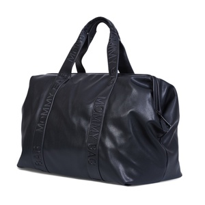 Bolso cambiador MOMMY BAG SIGNATURE Childhome polipiel negro