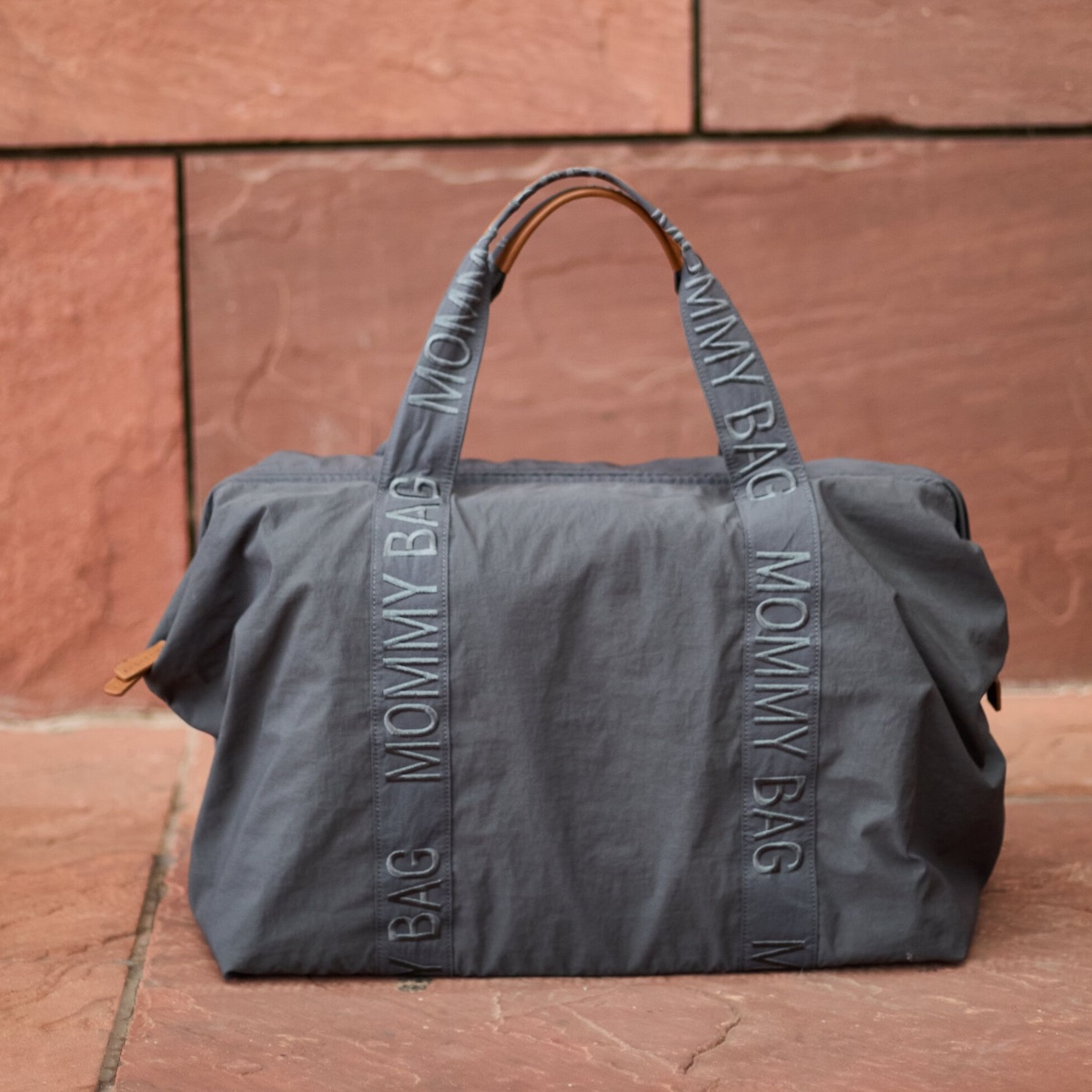Bolso cambiador MOMMY BAG SIGNATURE Childhome Urban anthracita