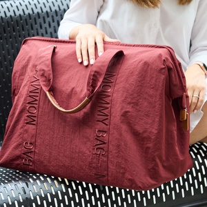 Bolso cambiador MOMMY BAG SIGNATURE Childhome Urban burdeos