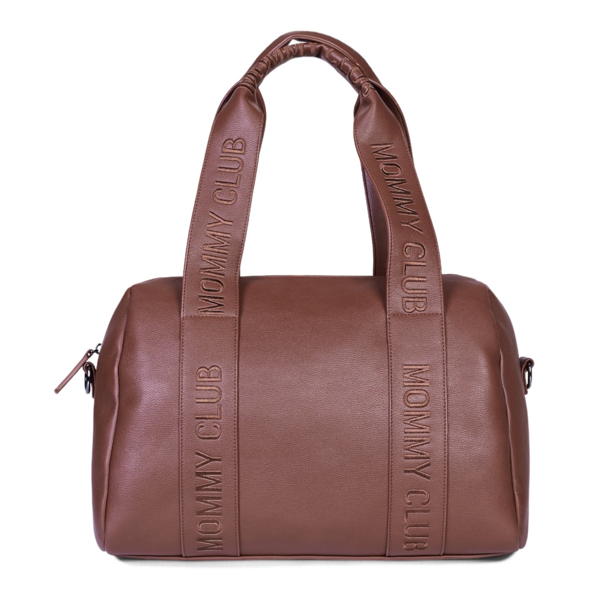 Bolso cambiador MOMMY CLUB SIGNATURE Childhome polipiel marrón oscuro