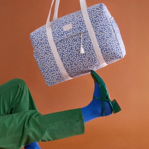 Bolso cambiador OPERA Nobodinoz blue yumiko