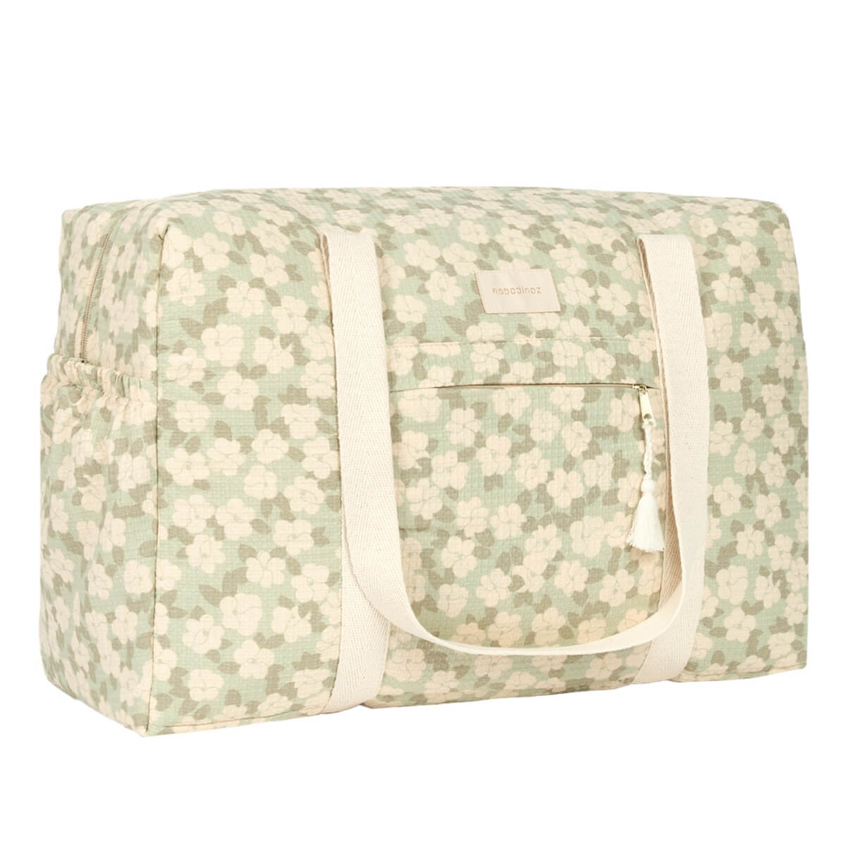 Bolso cambiador OPERA Nobodinoz green sakura