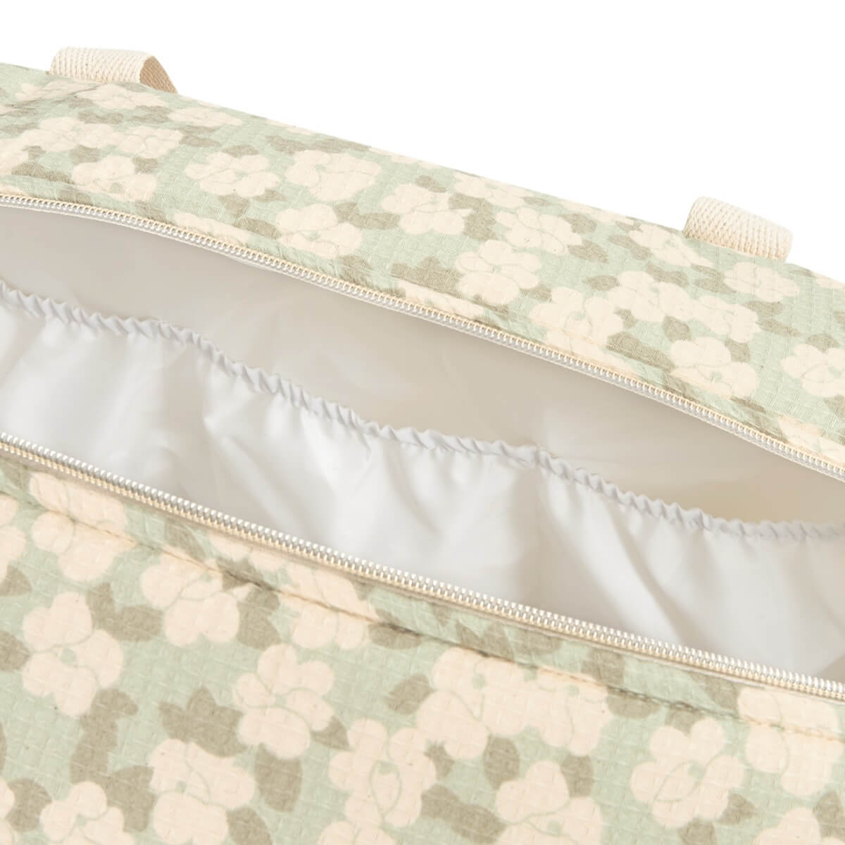 Bolso cambiador OPERA Nobodinoz green sakura