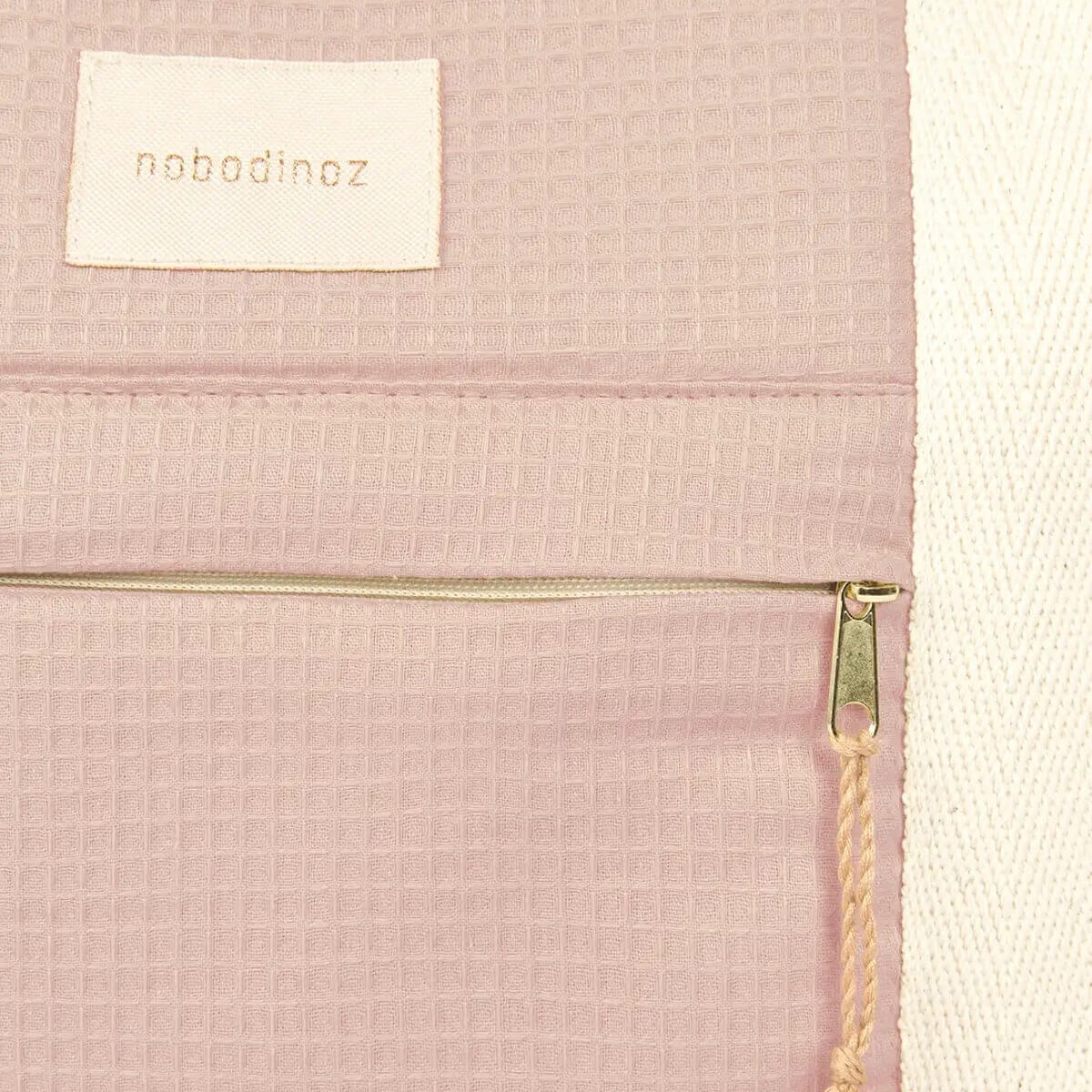 Bolso cambiador OPERA Nobodinoz mauve pink