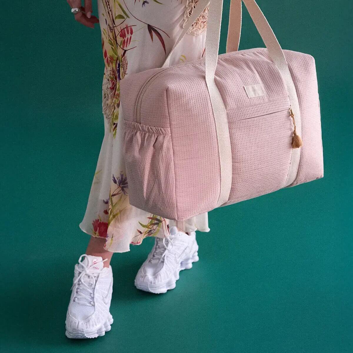 Bolso cambiador OPERA Nobodinoz mauve pink