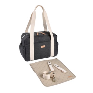 Bolso cambiador PARIS Béaba dark heather grey