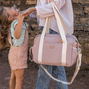 Bolso cambiador PARIS Béaba dusty pink