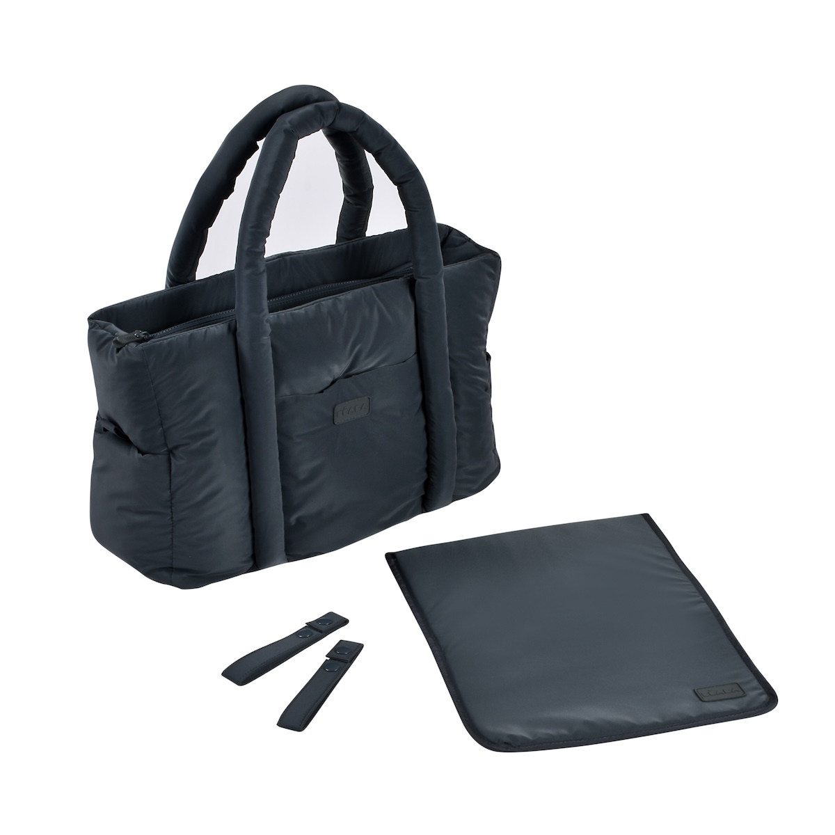 Bolso cambiador Puffy PARIS Béaba dark heather grey