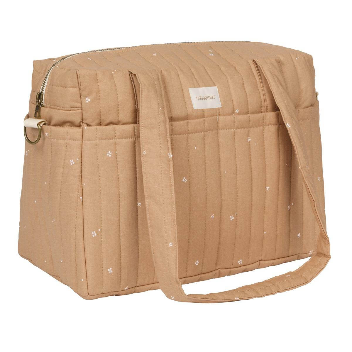 Bolso cambiador STORIES Nobodinoz blush little cherries